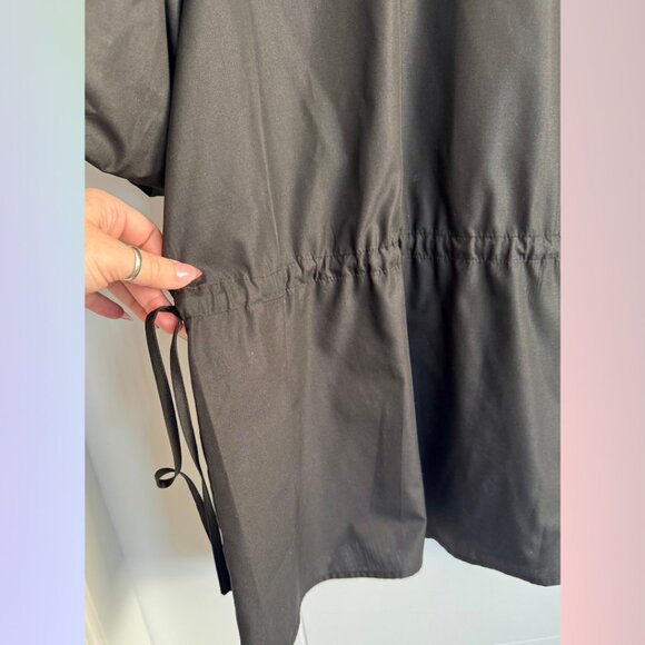 Kaffe (Curve) Black Babydoll Top – Size 44 - Picture 4 of 5